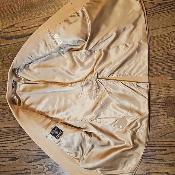 Vintage Bill Blass Camel Hair Classic Tan Men's Blazer Made In The USA - Picture 7 of 17